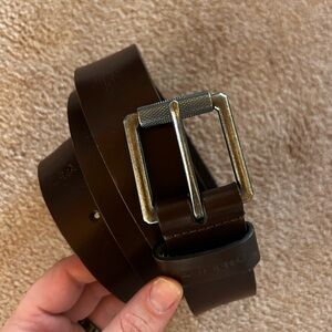 Men's Brown Leather Carhartt Belt